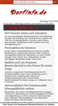 Mobile Screenshot of kostenloser-pressedienst.dorfinfo.de