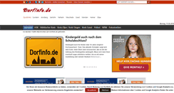 Desktop Screenshot of feuerwehr.dorfinfo.de