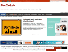 Tablet Screenshot of feuerwehr.dorfinfo.de